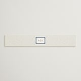 "Mediterranean Tiles" - Belly Bands in Ocean by GeekInk Design - Assembled with Invitation