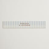 "Stripes" - Belly Bands in Wave by Kelly Watkins - Assembled with Invitation