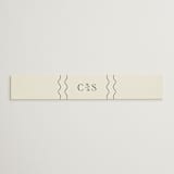 "Floral Emblem" - Belly Bands in Cream by Baumbirdy - Assembled with Invitation