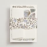 "Rocky Seaside Frame" - Belly Bands in Ocean by Shiny Penny Studio - Front