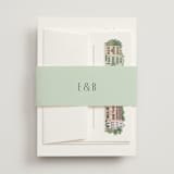 "East Bay street" - Belly Bands in Lily by Jennifer Wick - Front