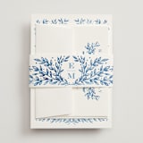 "Royal" - Belly Bands in Cobalt by Petra Kern - Front