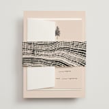 "Arboretum" - Belly Bands in Almond by Morgan Kendall - Front