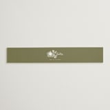 "Rancho" - Belly Bands in Verde by Megan Davis - Front