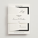 "Hotel" - Belly Bands in Ivory by Studio Suku - Front