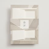 "Gossamer" - Belly Bands in Sandstone by Kate Ahn - Front