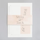 "Lithe" - Belly Bands in Blush by Kristie Kern - Front