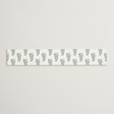 "Pillowy border" - Belly Bands in Ocean by Creo Study - Detail