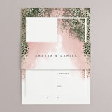 "veil sweet" - Belly Bands in Blush by Cass Imagines - Front