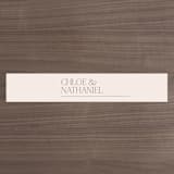 "Landscape" - Belly Bands in Champagne by Kelly Schmidt - Assembled with Invitation