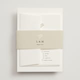 "Sense and Sensibility" - Belly Bands in Cloud by Design Lotus - Front