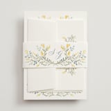 "Monogrammed" - Belly Bands in Spring by Petra Kern - Front