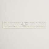 "delicate florals" - Belly Bands in Snow by Lori Wemple - Assembled with Invitation