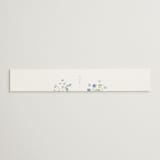 "Sweeping Meadow" - Belly Bands in Aquamarine by Everett Paper Goods - Detail