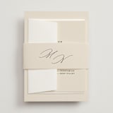 "Infinite" - Belly Bands in Ivory by Angela Thompson - Front