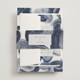 "meanders" - Belly Bands in Ocean by Sumak Studio - Front