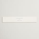 "Modern Air" - Belly Bands in Dusty Blue by Stacey Meacham - Assembled with Invitation