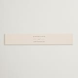 "Chantilly" - Belly Bands in Mauve by Erica Krystek - Assembled with Invitation