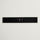 "In Love" - Belly Bands in Linen by Vanessa Doyle - Detail