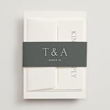 "In Love" - Belly Bands in Cotton by Vanessa Doyle - Front