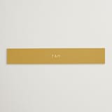 "Colorfield" - Belly Bands in Buttercup by Snow and Ivy - Assembled with Invitation