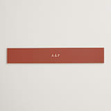"Jot" - Belly Bands in Peach Cream by Snow and Ivy - Assembled with Invitation