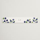 "Blue Bells" - Belly Bands in Cornflower by Mere Paper - Assembled with Invitation