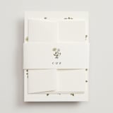 "Vintage Roses" - Belly Bands in Snow by Tara Grangroth - Front