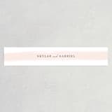 "Single Swath" - Belly Bands in Blush by Angela Marzuki - Assembled with Invitation