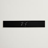 "printed" - Belly Bands in Onyx by JoAnn Jinks - Assembled with Invitation