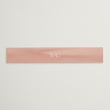 "Summer Garden" - Belly Bands in Garden Rose by Wildfield Paper Co - Assembled with Invitation