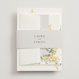 "mimosa" - Belly Bands in Dandelion by Everett Paper Goods - Front