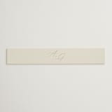 "Garden View" - Belly Bands in Peach by Everett Paper Goods - Assembled with Invitation