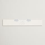 "Ocean Dreams" - Belly Bands in Pale Cerulean by Sabrin Deirani - Assembled with Invitation