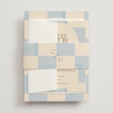 "Checker Wash" - Belly Bands in Ivory by Baumbirdy - Front