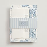 "Coastal Toile" - Belly Bands in Sea by Jenna Holcomb - Front