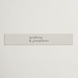 "Align" - Belly Bands in Linen by JoAnn Jinks - Assembled with Invitation
