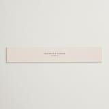 "Genevieve" - Belly Bands in Cream by Sandra Picco Design - Assembled with Invitation