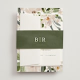 "petal toss" - Belly Bands in Cream by Angela Marzuki - Front