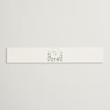 "Ocean Point" - Belly Bands in Sky by Everett Paper Goods - Detail