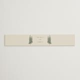 "Whispering Pines" - Belly Bands in Forest by Elly - Detail