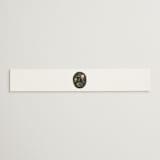 "botanical cameo" - Belly Bands in Swan by Lori Wemple - Detail