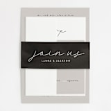 "Styled" - Belly Bands in Fog by Pixel and Hank - Front