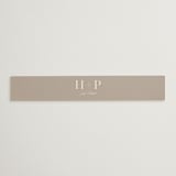 "Mystique" - Belly Bands in Linen by Ashley Rosenbaum - Assembled with Invitation