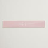"Glisten" - Belly Bands in Rose Quartz by Sam Dubeau - Assembled with Invitation