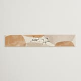 "leaf contour" - Belly Bands in Natural by Susan Zinader - Assembled with Invitation