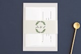 "Italiano" - Belly Bands in Olive by Yolanda Mariak Chendak - Front
