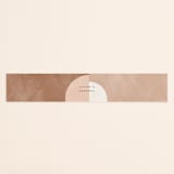 "Arches" - Belly Bands in Terracotta by Kelly Schmidt - Assembled with Invitation
