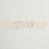 "Wavy" - Belly Bands in Jet by Jen Owens - Assembled with Invitation
