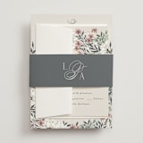 "Illuminated Storybook" - Belly Bands in Linen by Alethea and Ruth - Front